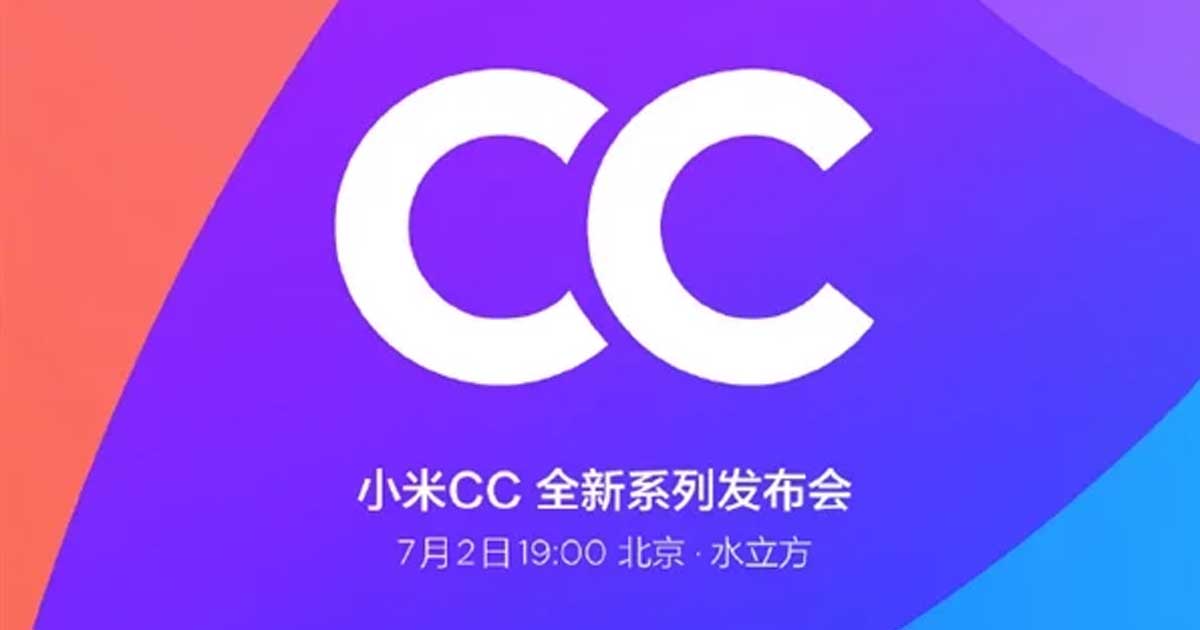 xiaomi Mi CC Series is Coming