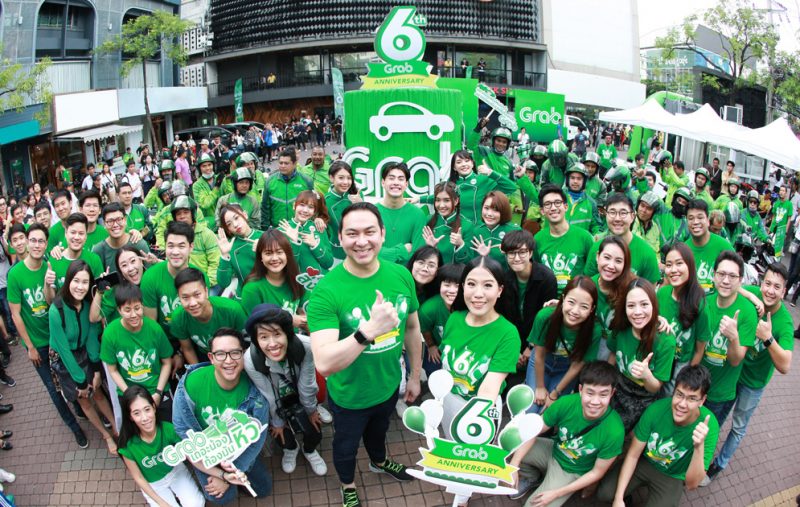 Grab 6th anniversary in Thailand