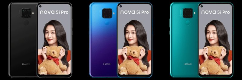 Huawei Nova 5i Pro - All Color