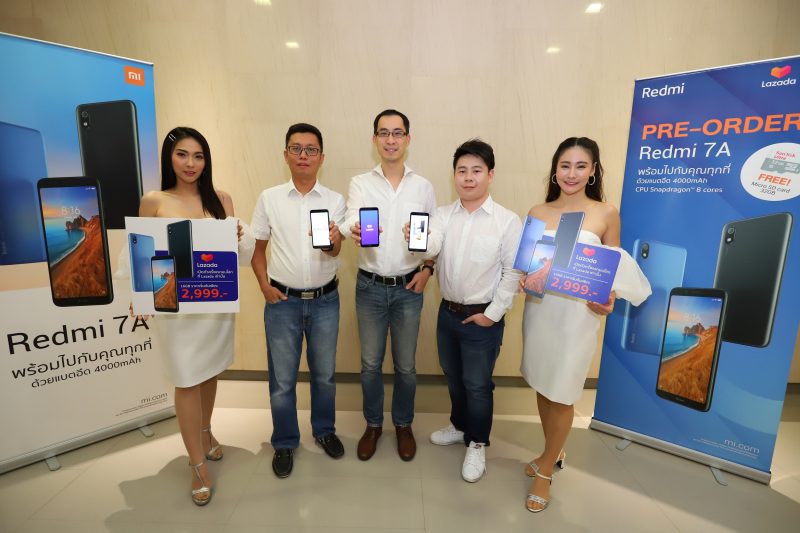 Xiaomi-Redmi 7A and Mi Smart Band 4 Launch-in Thailand