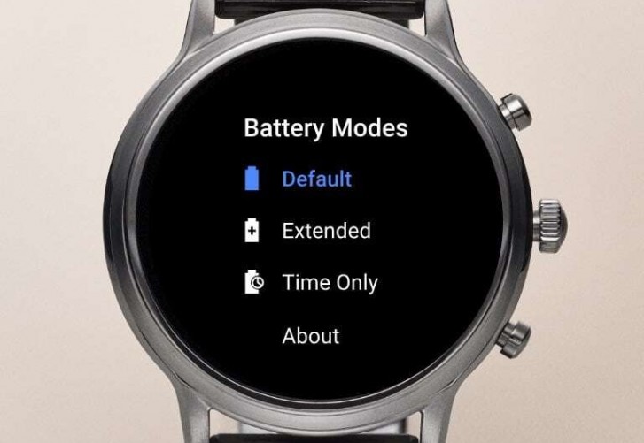 fossil gen 5 battery modes