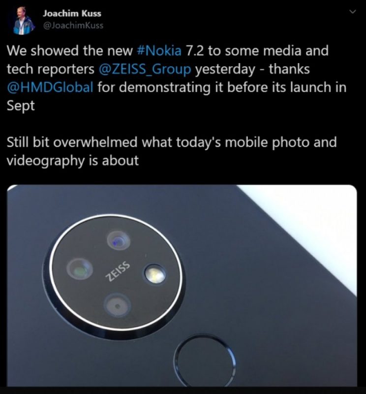 Nokia 7.2 leak