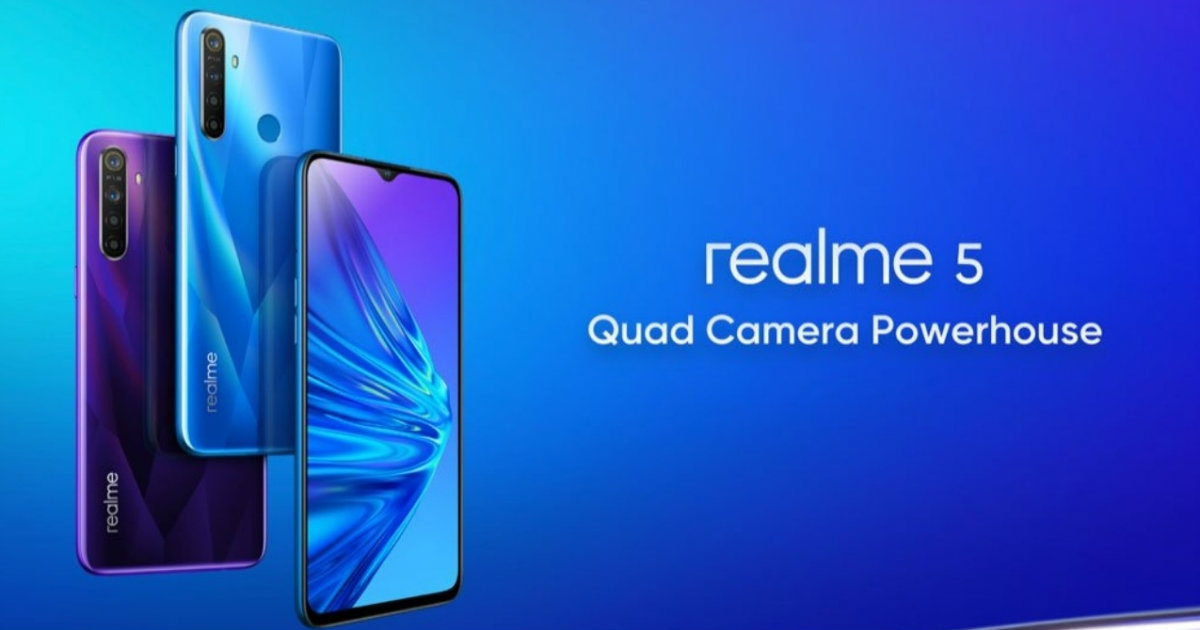 Realme 5 และ Realme 5 Pro เปิดตัวแล้ว สเปคดี ราคาเป็นมิตรเช่นเดิม Realme 5 และ Realme 5 Pro เปิดตัวแล้ว สเปคดี ราคาเป็นมิตรเช่นเดิม