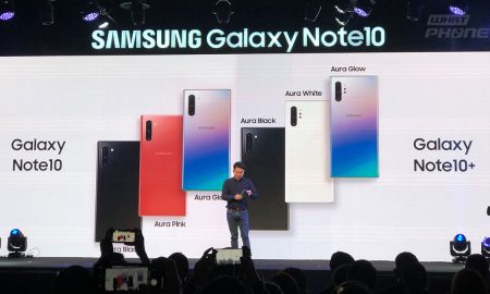 สีที่วางจำหน่ายในไทย Samsung Galaxy Note 10 และ Samsung Galaxy Note 10+