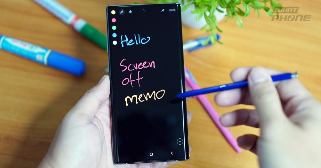 Screen off memo Samsung Galaxy Note 10+