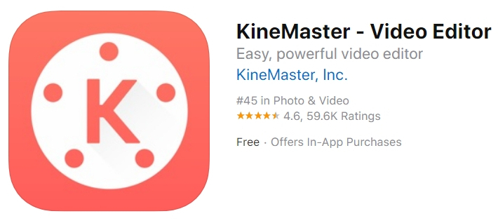 แอพตัดวิดีโอ KineMaster