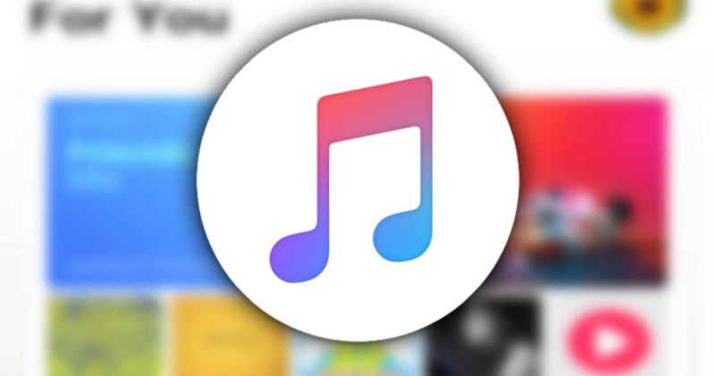 Apple music header