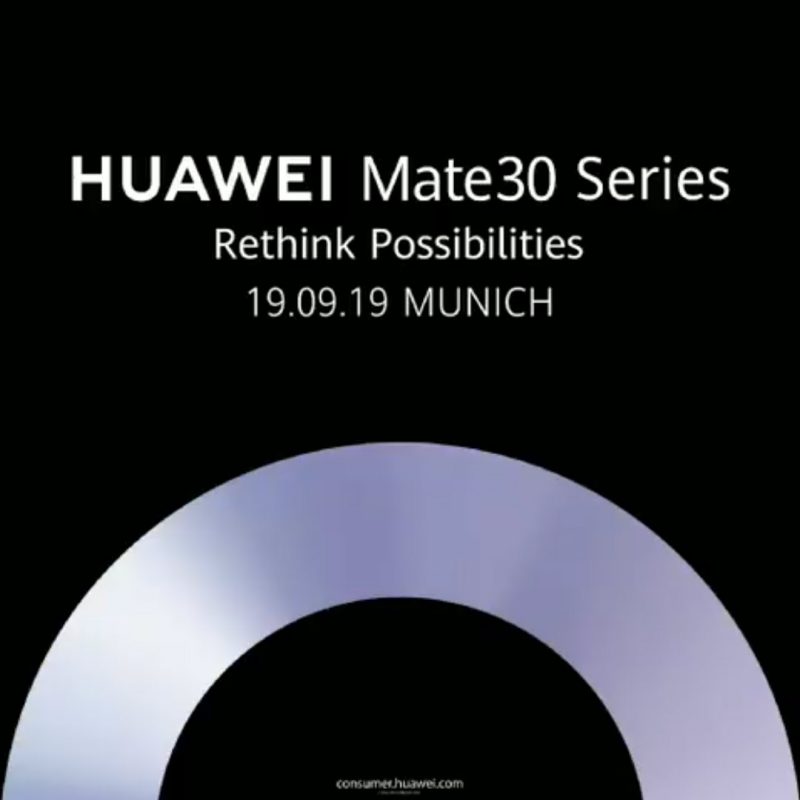 Huawei Mate 30 event