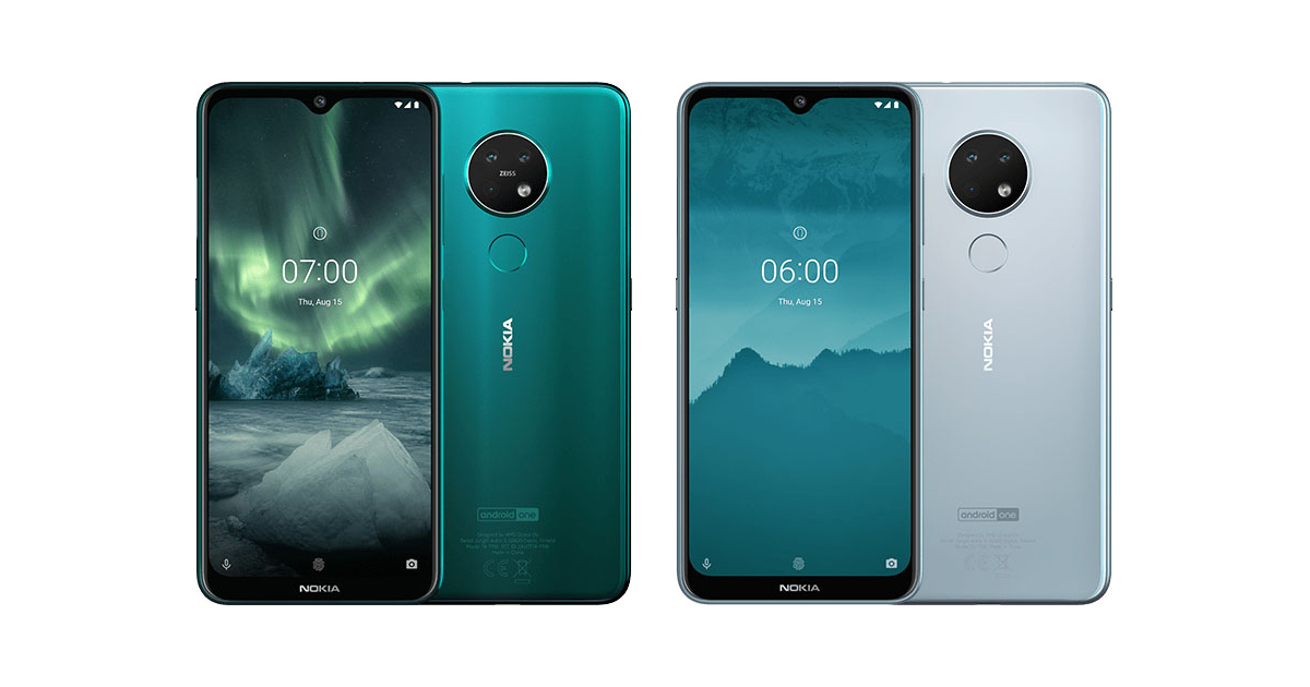 Nokia 7.2 and Nokia 6.2