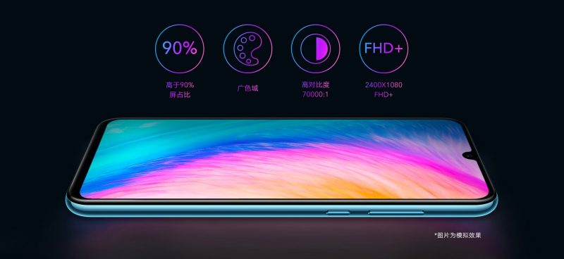Honor 20 Lite (Youth Edition) Display