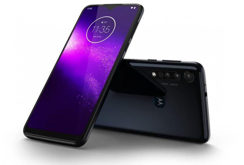 Motorola One Macro - render photo