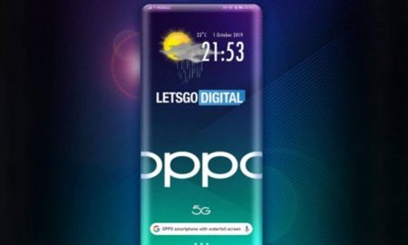 Oppo 3D waterfall display