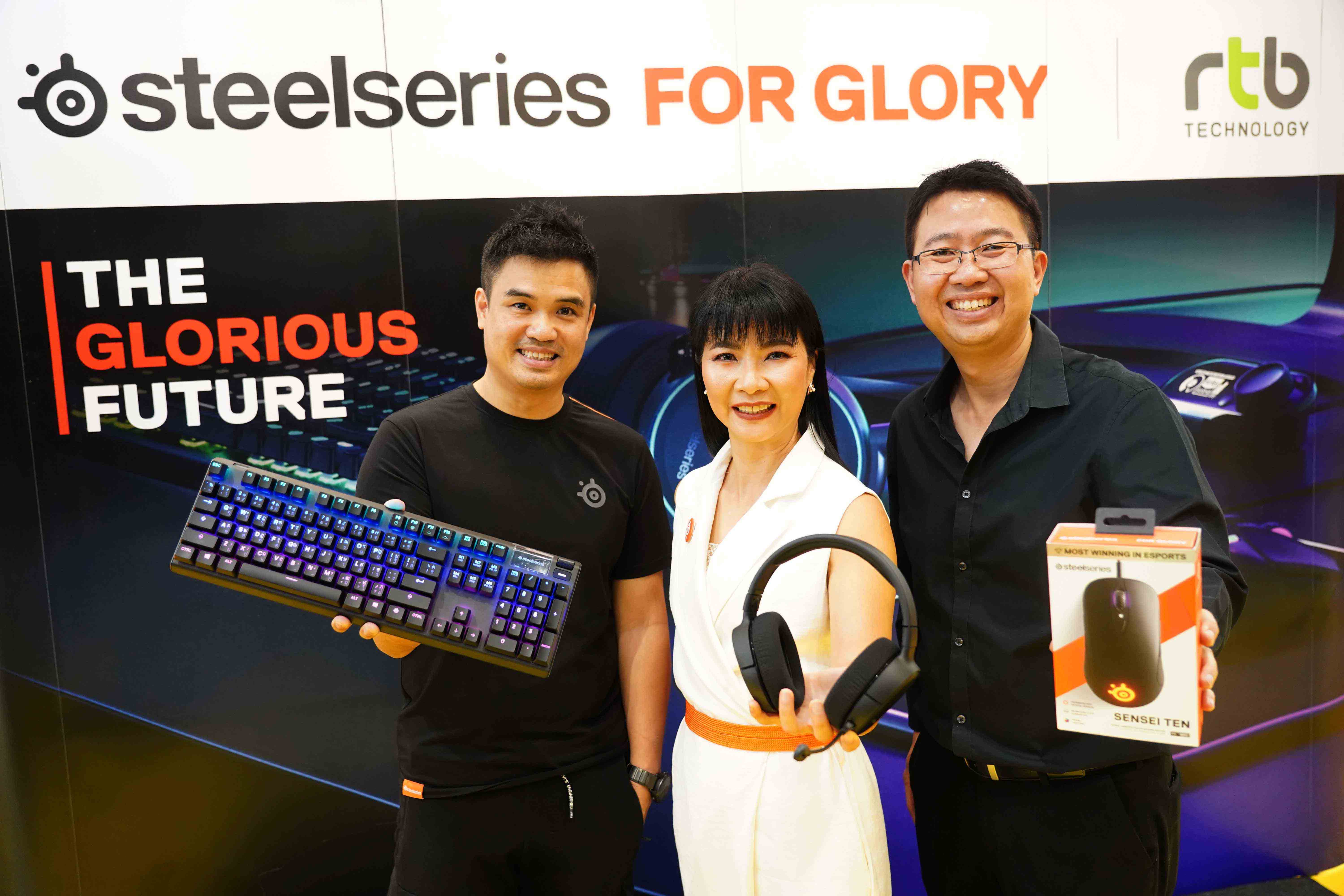 steelseries appointed rtb as a sole distributor penetrating thai gaming gear