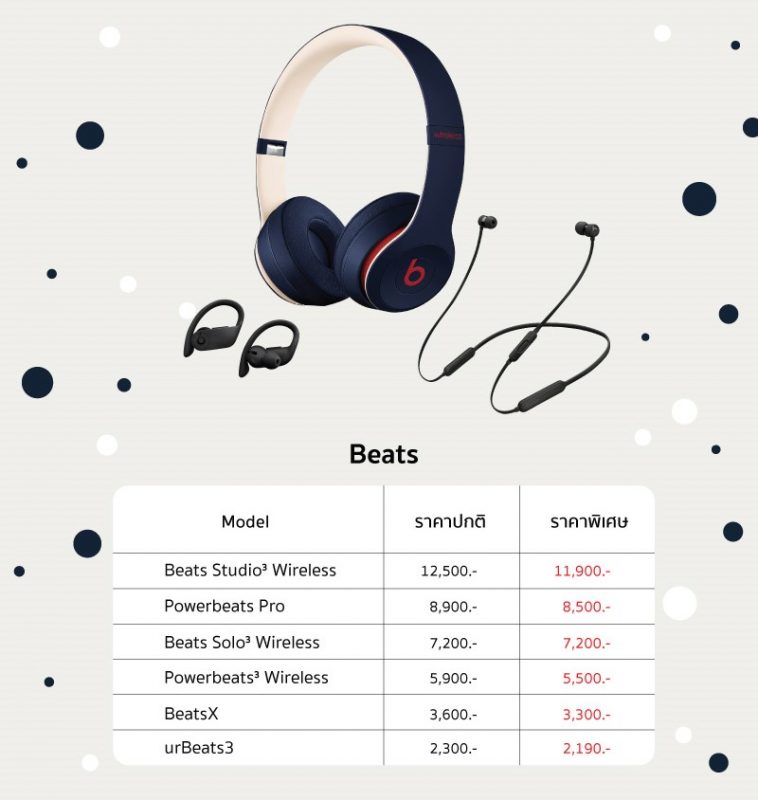 หูฟัง Beats ราคาพิเศษ ที่ Studio 7 Sale Festival Mobile expo 2019 Oct