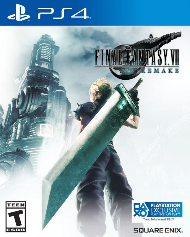 Final Fantasy 7 VII Remake Exclusive PlayStation
