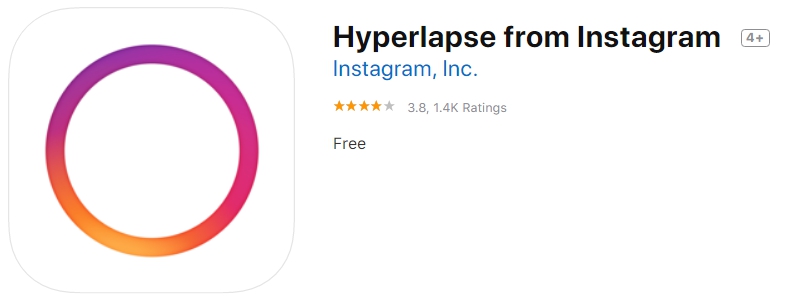 app Hyperlapse
