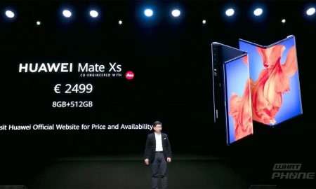 HUAWEI Mate Xs สมาร์ตโฟนจอพับได้รุ่นใหม่ เปิดตัวแล้ว ราคาประมาณ 85,800 บาท
