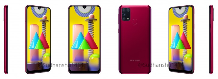 Samsung Galaxy M31 - Red