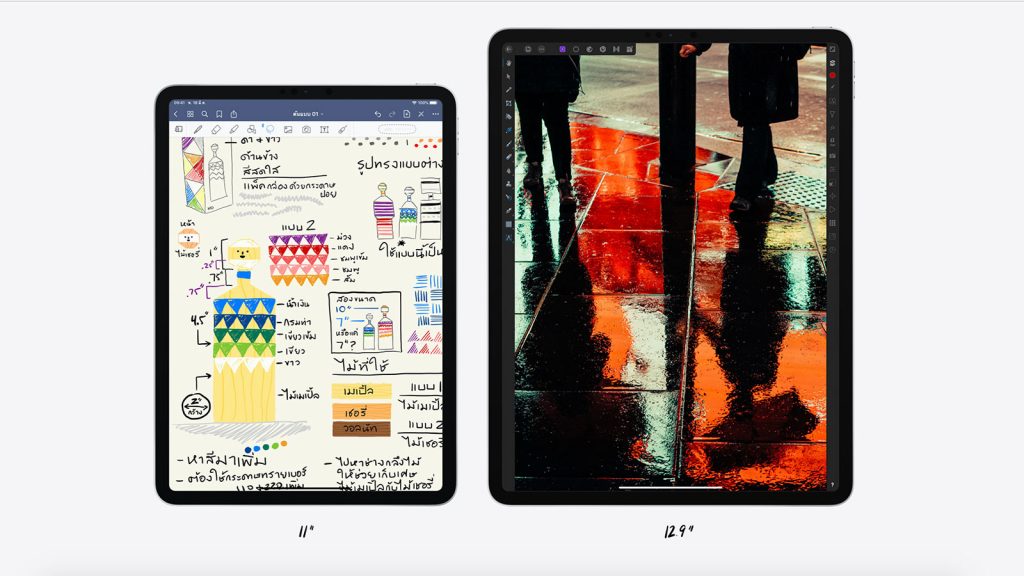 iPad Pro รุ่นใหม่เปิดตัวแล้ว มาพร้อมชิพ A12Z Bionic มีหน้าจอ 2 ขนาดให้เลือก ราคาเริ่มต้น 27,900 บาท
