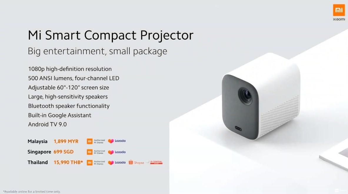 Mi Smart Compact Projector