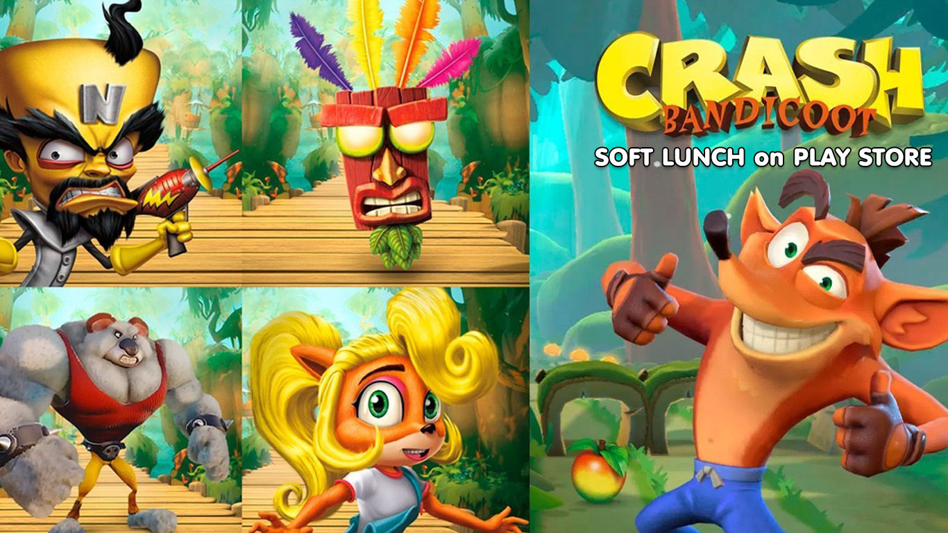 Crash Bandicoot Mobile เปิดให้เล่นแล้วบน Play Store ในบางประเทศ