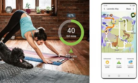 Samsung Stay Active Work out at Home