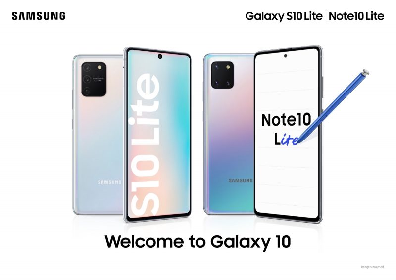 Galaxy S10 Lite and Galaxy Note10 Lite