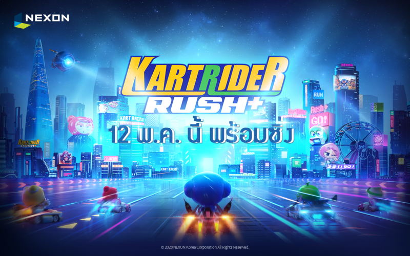 KartRider Rush+ open beta 12 may 2020