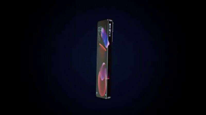 Xiaomi concept phone side curved