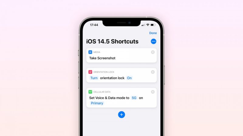 iOS 14.5 Shortcuts