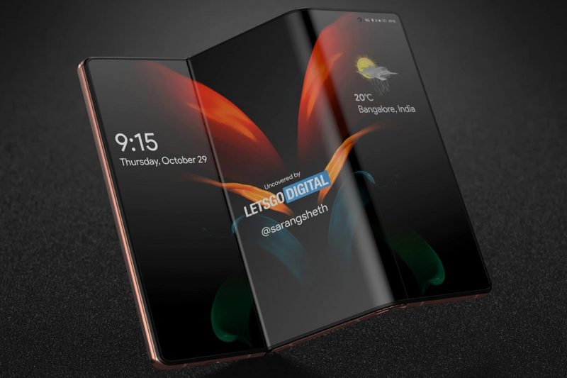 Samsung Galaxy Z Fold Tab Concept