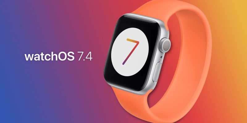 apple watch watchOS 7.4