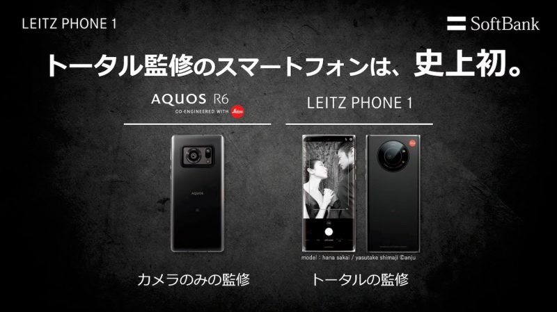 Sharp Aquos R6 vs Leica Leitz Phone 1