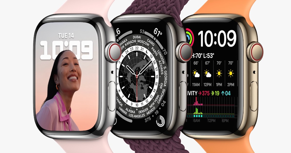 Apple Watch Series 7 Header