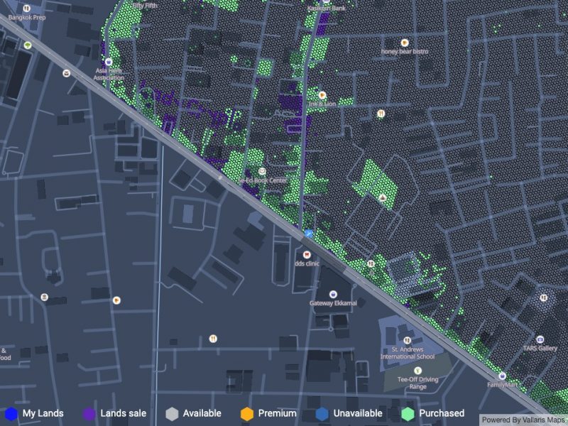 CBD Red Zone Metaverse Thailand