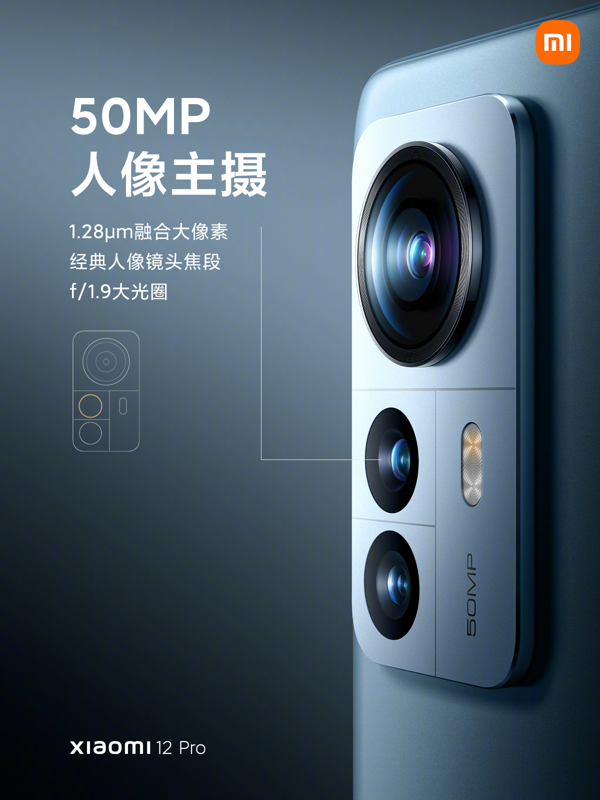 Xiaomi 12 Pro Portrait Lens