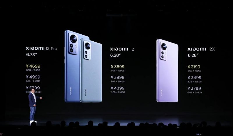 Xiaomi 12 Series Price
