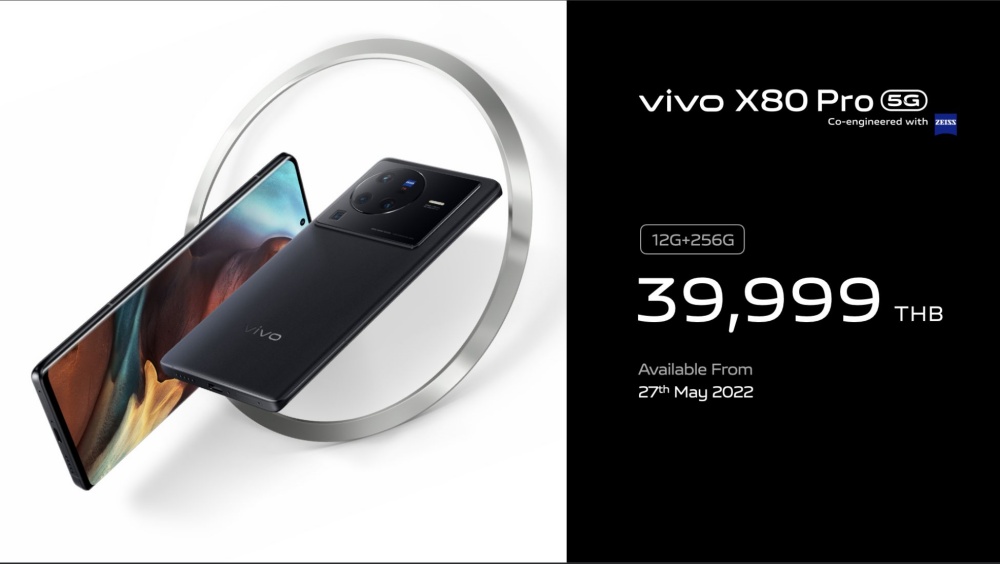 vivo X80 Pro 5G – official price