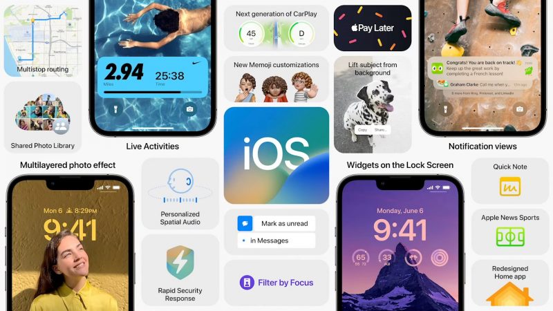 apple iOS 16 Feature