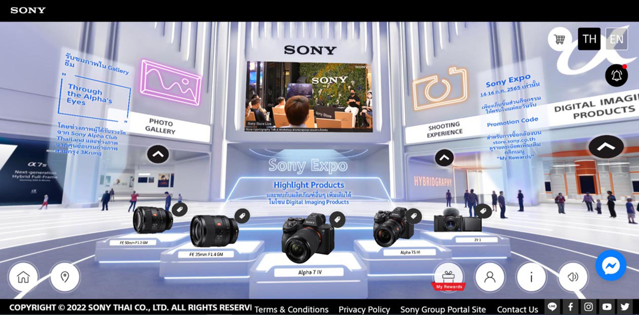 Sony Expo Virtual Fair