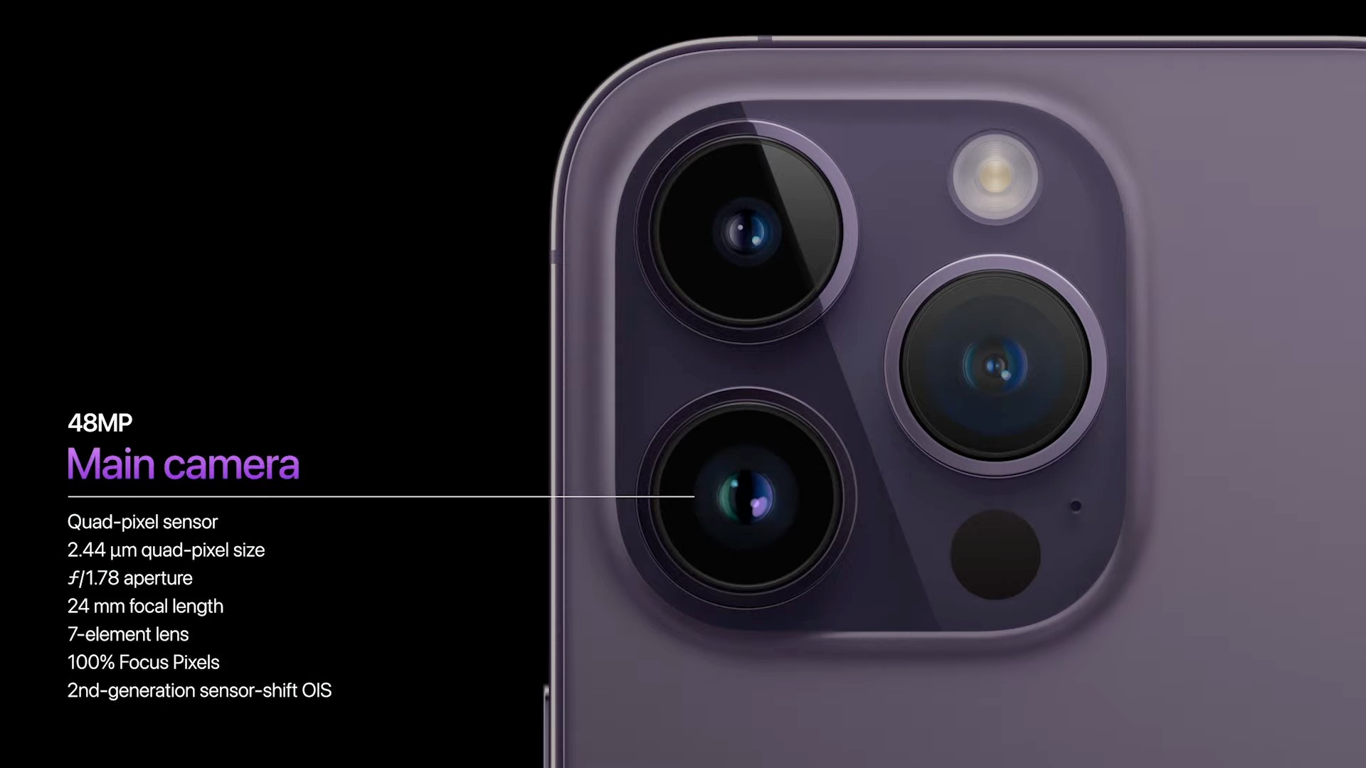 iPhone 14 Pro Main Camera