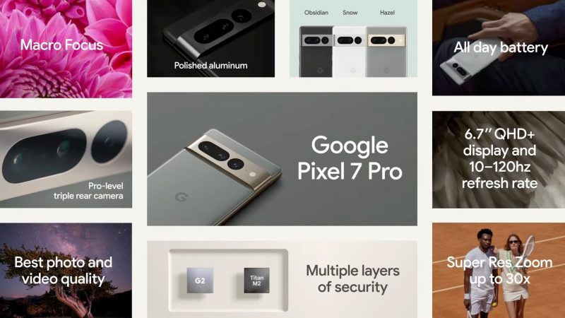 Google Pixel 7 Pro Feature