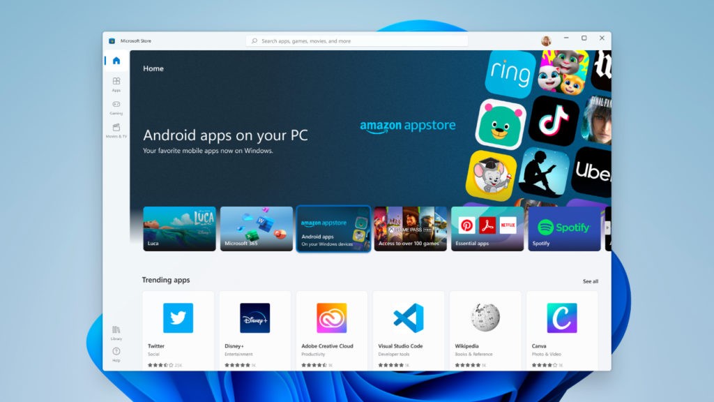 Android App on Windows 11